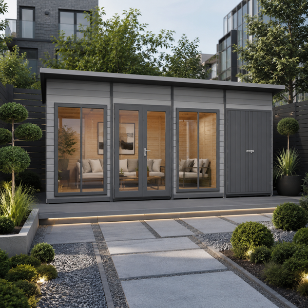 Shire Lela 16x4 Multiroom Summerhouse and Storage Shed