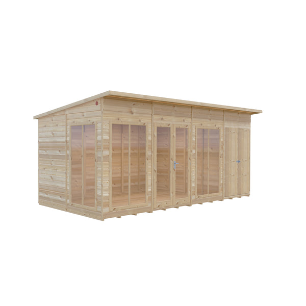 Shire Lela 16x8 Multiroom Summerhouse and Storage Shed