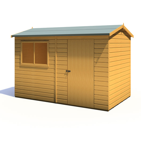 Lewis 10x6 Garden Shed Style C 12mm Shiplap T&G