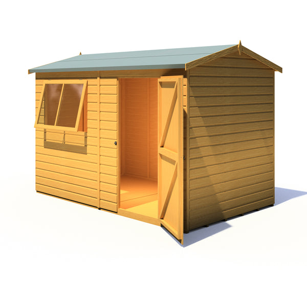Lewis 10x6 Garden Shed Style C 12mm Shiplap T&G