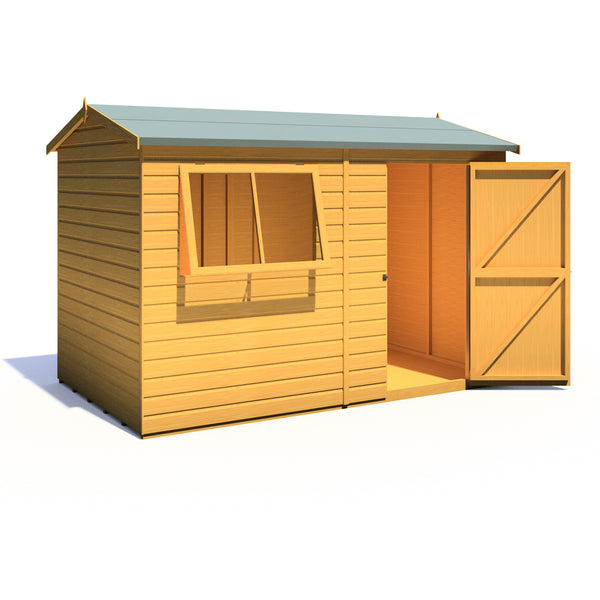 Lewis 10x6 Garden Shed Style C 12mm Shiplap T&G