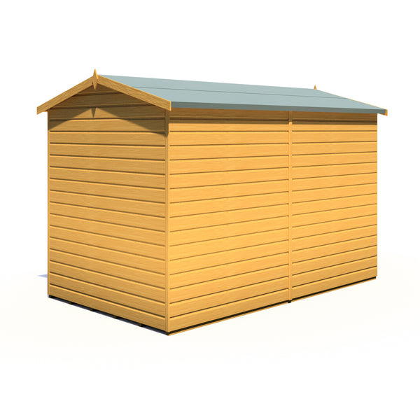 Lewis 10x6 Reverse Apex Style D Garden Shed 12mm Shiplap T&G