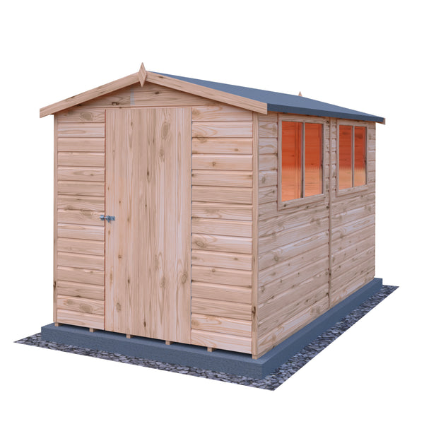 Lewis 10x6 Shiplap Garden Shed 12mm Shiplap T&G