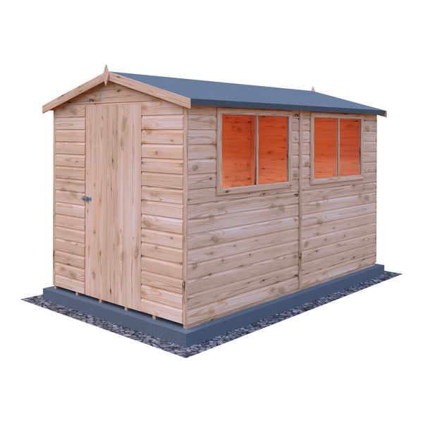 Lewis 10x6 Shiplap Garden Shed 12mm Shiplap T&G