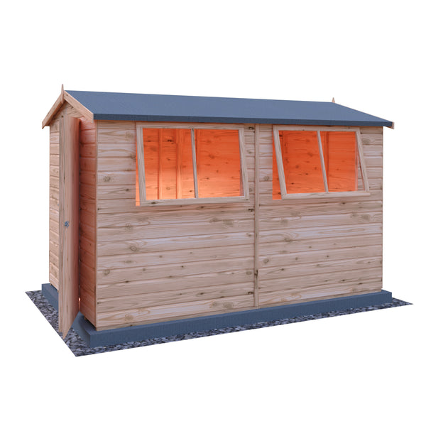 Lewis 10x6 Shiplap Garden Shed 12mm Shiplap T&G