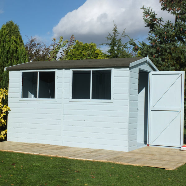 Lewis 10x8 Garden Shed 12mm Shiplap T&G