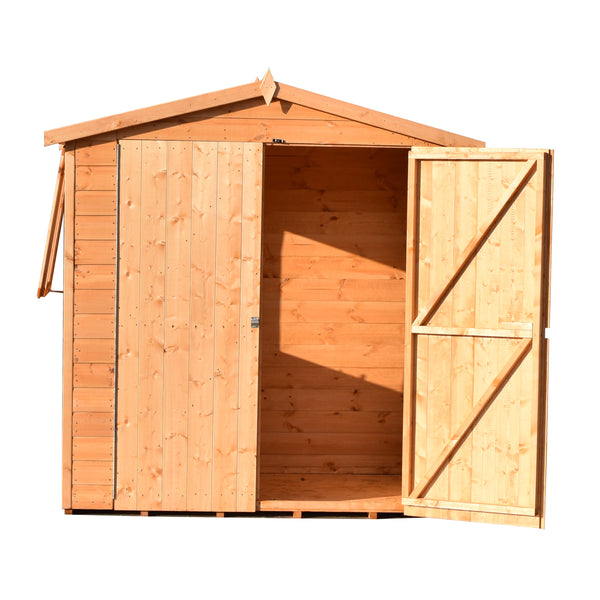 Lewis 4x6 Garden Shed Double Doors 12mm Shiplap T&G