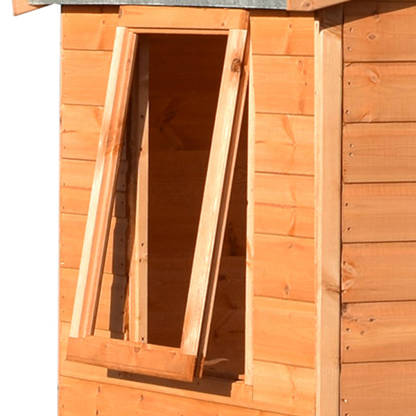 Lewis 4x6 Garden Shed Double Doors 12mm Shiplap T&G