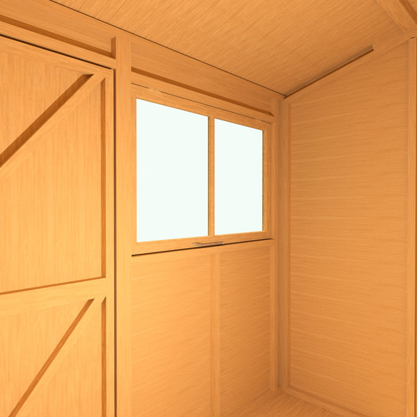Lewis 7x5 Reverse Apex Style C Garden Shed 12mm Shiplap T&G
