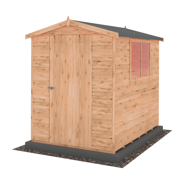Lewis 7x5 Garden Shed 12mm Shiplap T&G