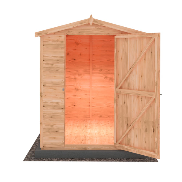 Lewis 7x5 Garden Shed 12mm Shiplap T&G
