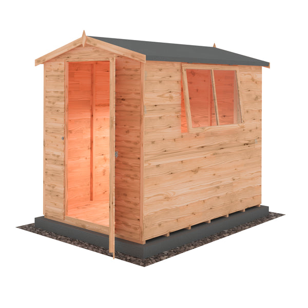 Lewis 7x5 Garden Shed 12mm Shiplap T&G