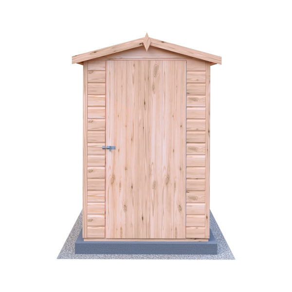 Lewis 6x4 Garden Shed Single Door 12mm T&G