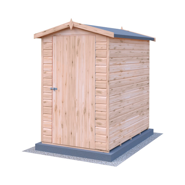Lewis 6x4 Garden Shed Single Door 12mm T&G