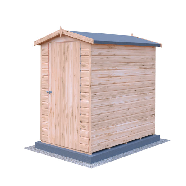 Lewis 6x4 Garden Shed Single Door 12mm T&G