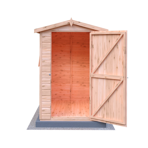 Lewis 6x4 Garden Shed Single Door 12mm T&G
