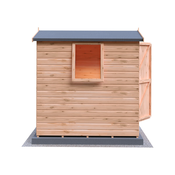 Lewis 6x4 Garden Shed Single Door 12mm T&G