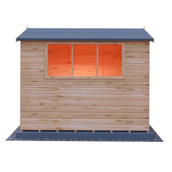 Lewis 8x6 Garden Shed 12mm Shiplap T&G