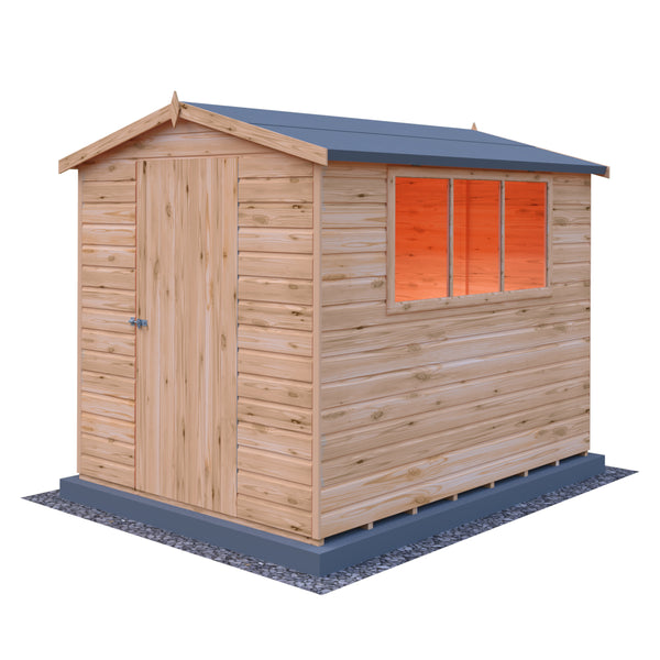 Lewis 8x6 Garden Shed 12mm Shiplap T&G