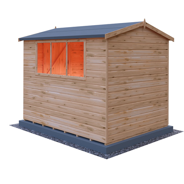 Lewis 8x6 Garden Shed 12mm Shiplap T&G