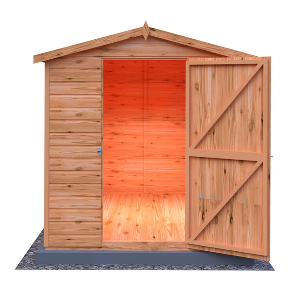Lewis 8x6 Garden Shed 12mm Shiplap T&G