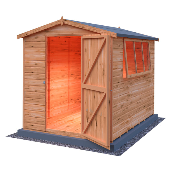 Lewis 8x6 Garden Shed 12mm Shiplap T&G
