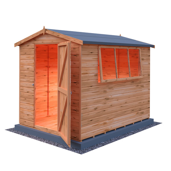 Lewis 8x6 Garden Shed 12mm Shiplap T&G