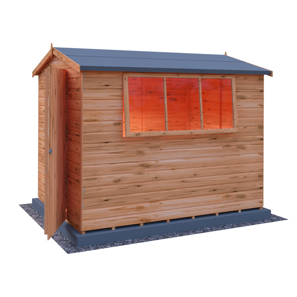 Lewis 8x6 Garden Shed 12mm Shiplap T&G