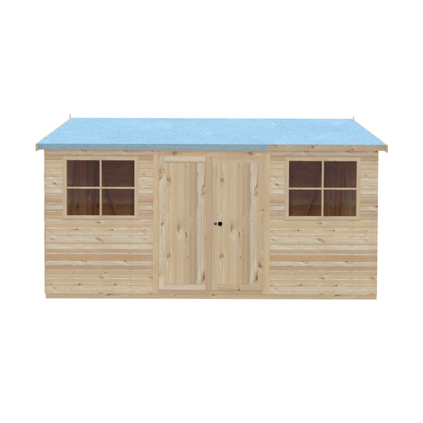 Mammoth 10x15 Double Door 12mm Shiplap Garden Shed