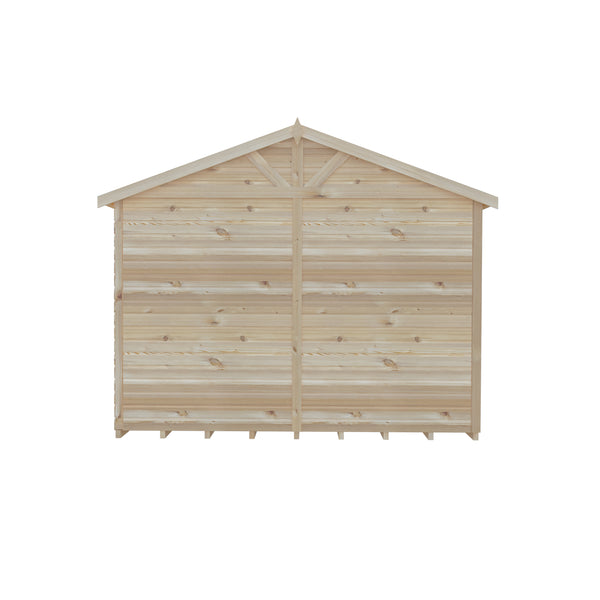 Mammoth 10x15 Double Door 12mm Shiplap Garden Shed