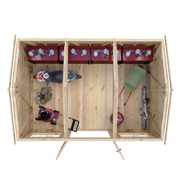Mammoth 10x15 Double Door 12mm Shiplap Garden Shed