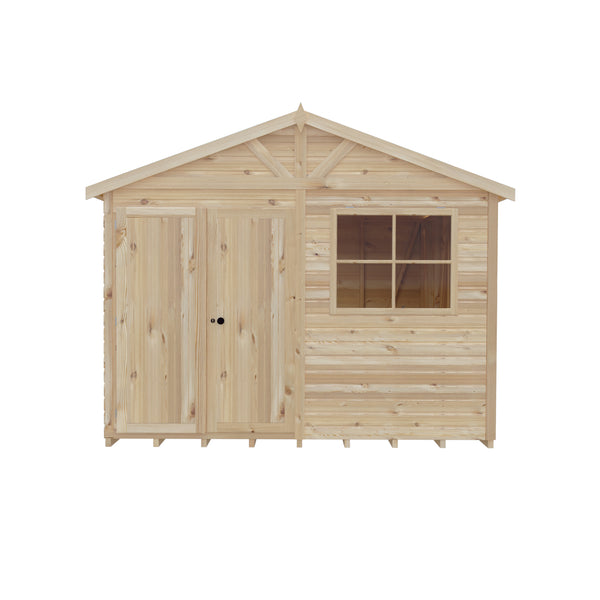 Mammoth 10x10 Double Door 12mm Shiplap Garden Shed