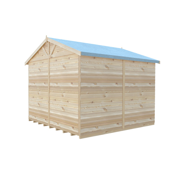 Mammoth 10x10 Double Door 12mm Shiplap Garden Shed