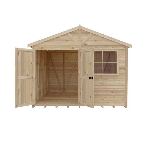 Mammoth 10x10 Double Door 12mm Shiplap Garden Shed