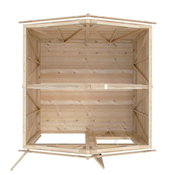 Mammoth 10x10 Double Door 12mm Shiplap Garden Shed