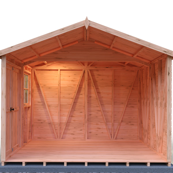 Mammoth 10x10 Double Door 12mm Shiplap Garden Shed