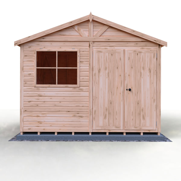 Mammoth 10x20 Double Door 12mm Shiplap Garden Shed