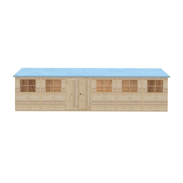 Mammoth 10x30 Double Door 12mm Shiplap Garden Shed