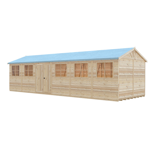 Mammoth 10x30 Double Door 12mm Shiplap Garden Shed