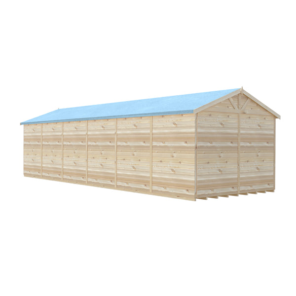 Mammoth 10x30 Double Door 12mm Shiplap Garden Shed