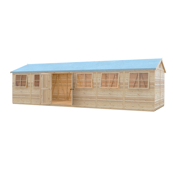 Mammoth 12x12 Double Door 12mm Shiplap Garden Shed