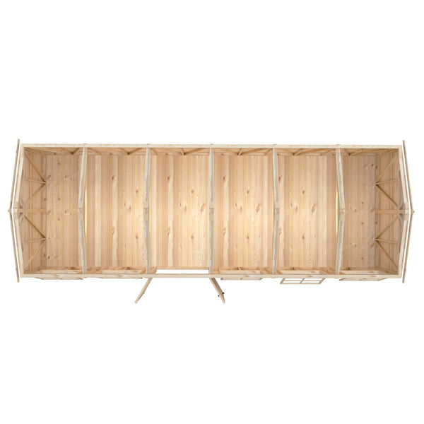Mammoth 12x12 Double Door 12mm Shiplap Garden Shed