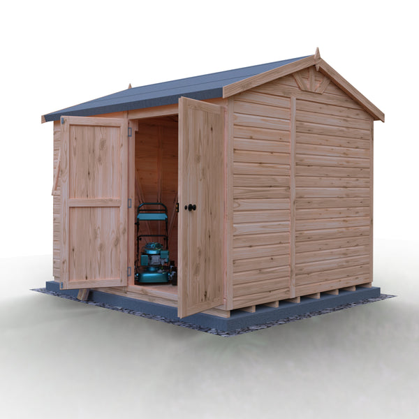 Mammoth 10x8 Double Door 12mm Shiplap Garden Shed