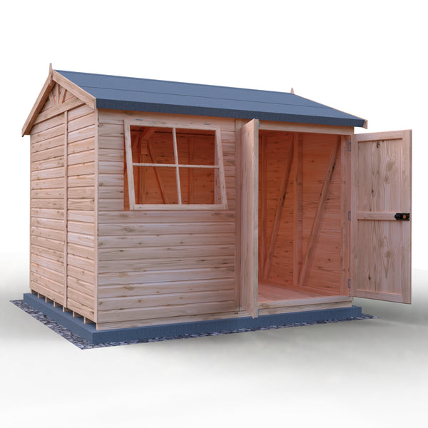 Mammoth 10x8 Double Door 12mm Shiplap Garden Shed