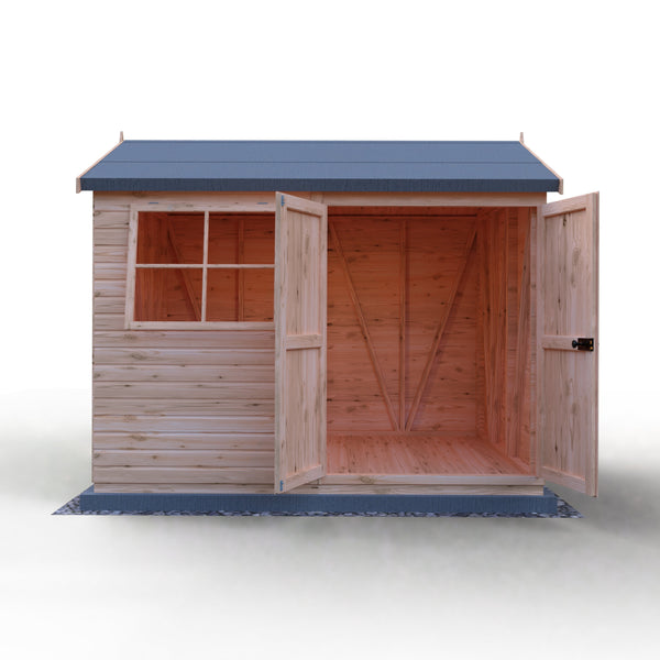 Mammoth 10x8 Double Door 12mm Shiplap Garden Shed