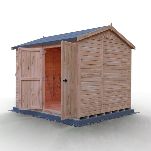 Mammoth 10x8 Double Door 12mm Shiplap Garden Shed