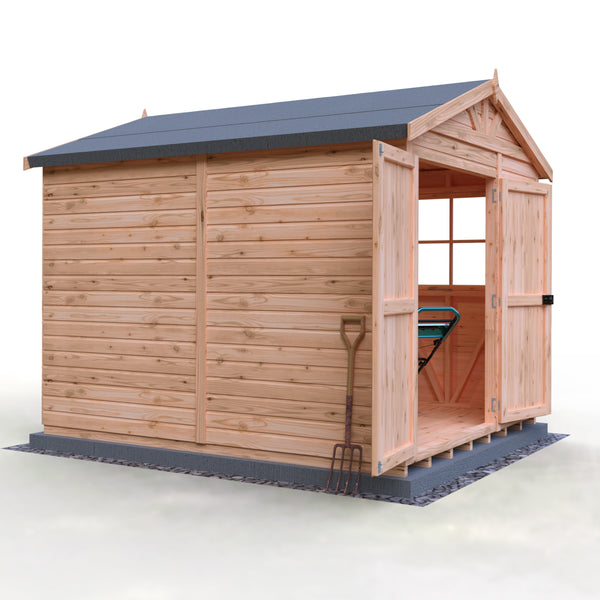 Mammoth 10x8 Double Door 12mm Shiplap Garden Shed