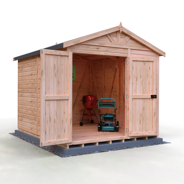Mammoth 10x8 Double Door 12mm Shiplap Garden Shed