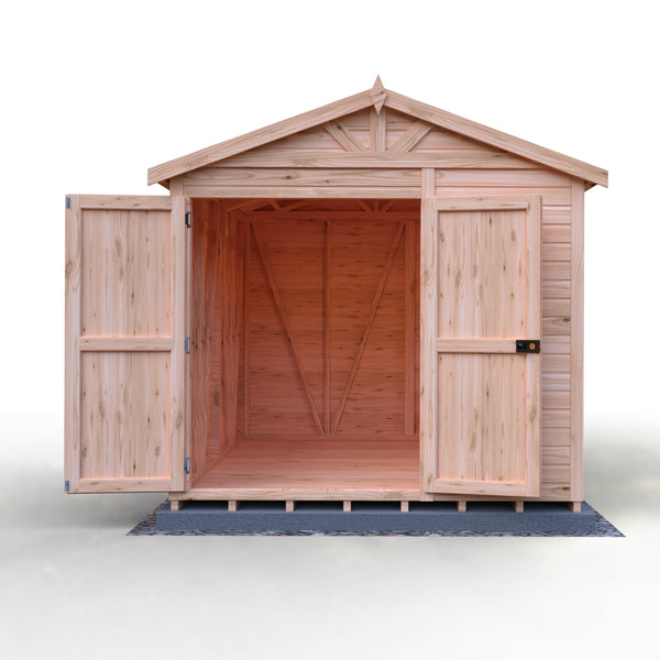 Mammoth 10x8 Double Door 12mm Shiplap Garden Shed