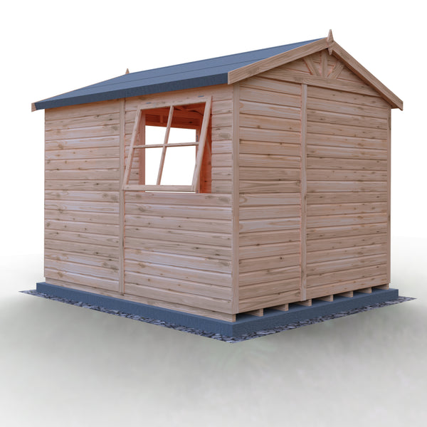 Mammoth 10x8 Double Door 12mm Shiplap Garden Shed